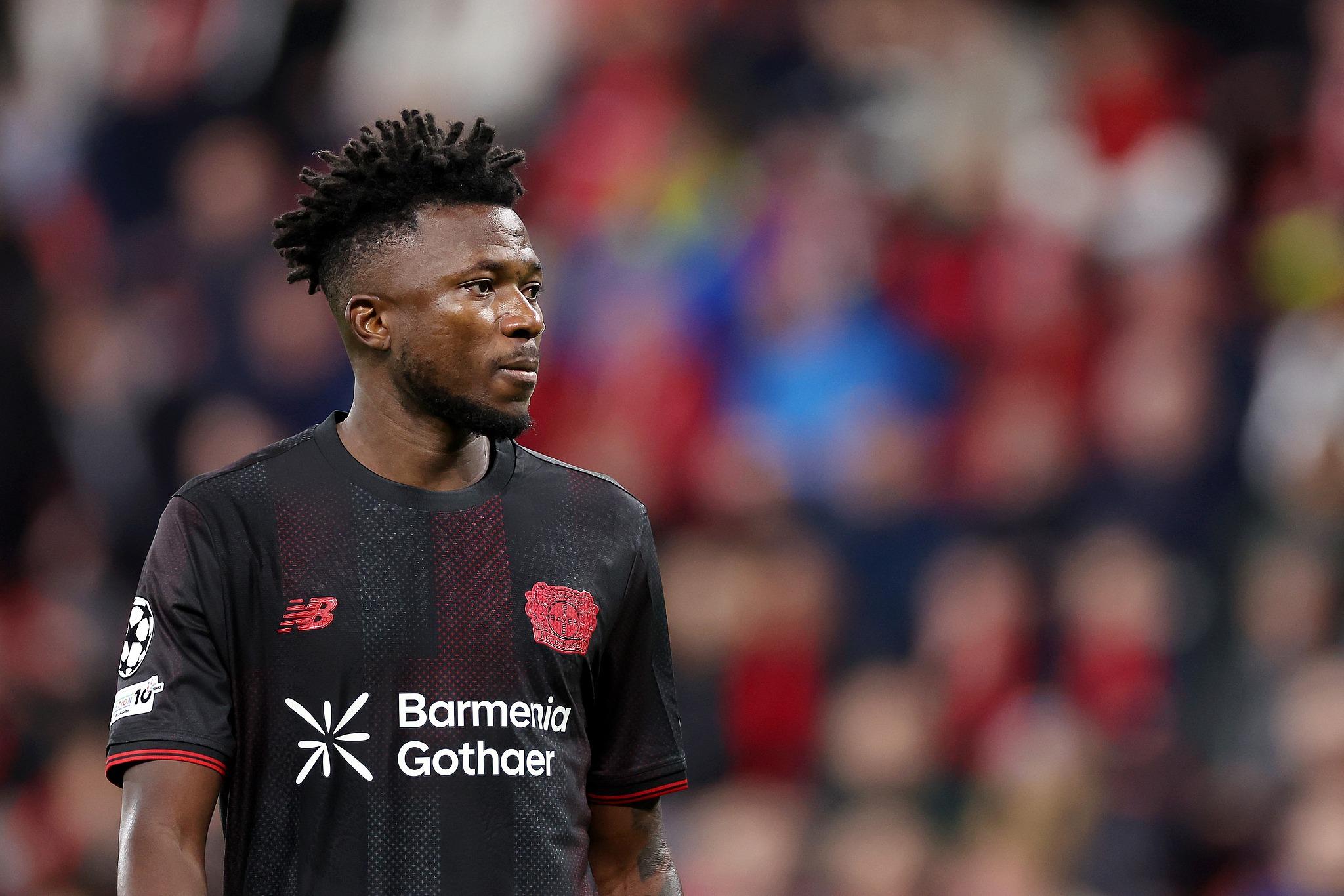 世界杯直播下载-非洲杯受伤：塔普索巴将缺阵勒沃库森数周