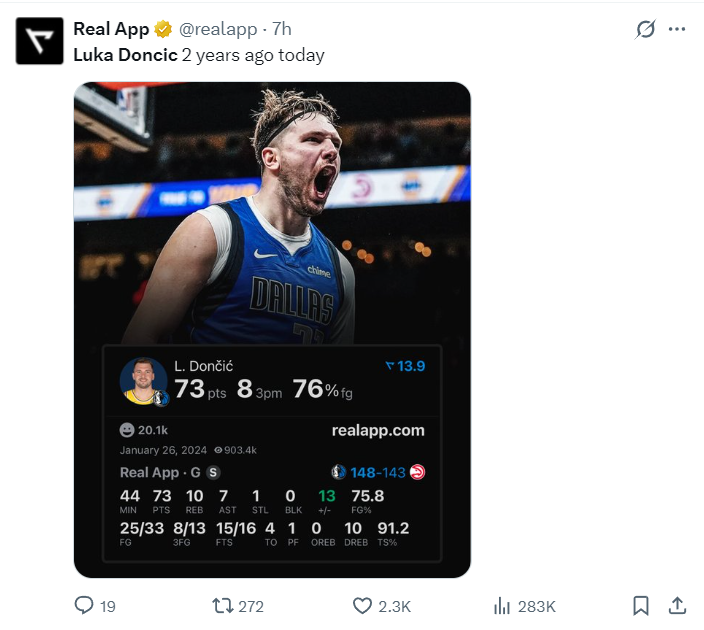 湖人队史首人！东契奇46+11+7+8三分拒逆转 单节20分一人战一队